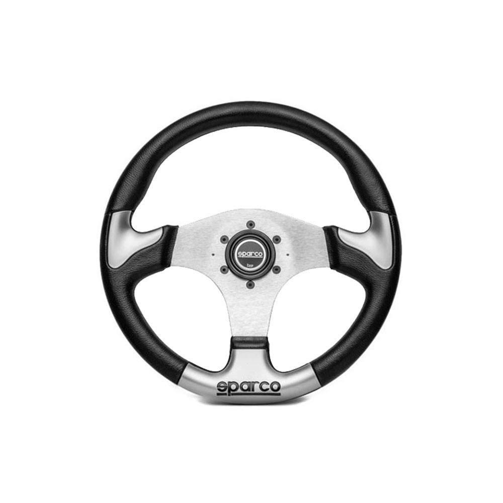 Sparco Strwhl P 222 Silver Steering Wheel